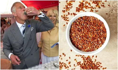 Charles își începe ziua cu fructe și semințe de in