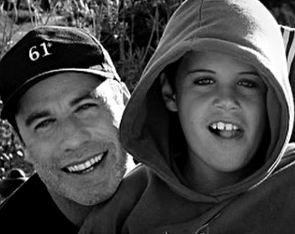 John Travolta cu fiul Jett foto Instagram