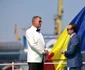 Klaus Iohannis si Florin Citu la Ziua Marinei. FOTO Administraţia Prezidenţială