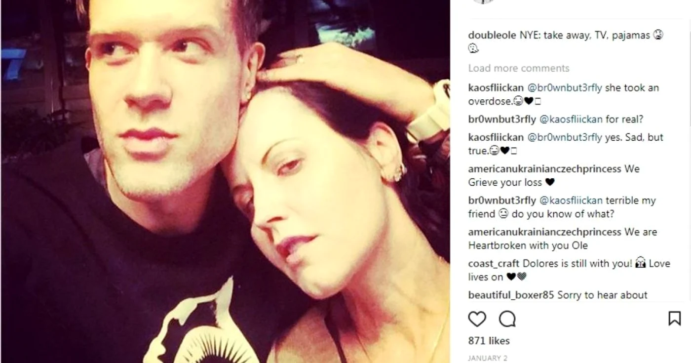 dolores oriordan si ole koretsky foto instagram