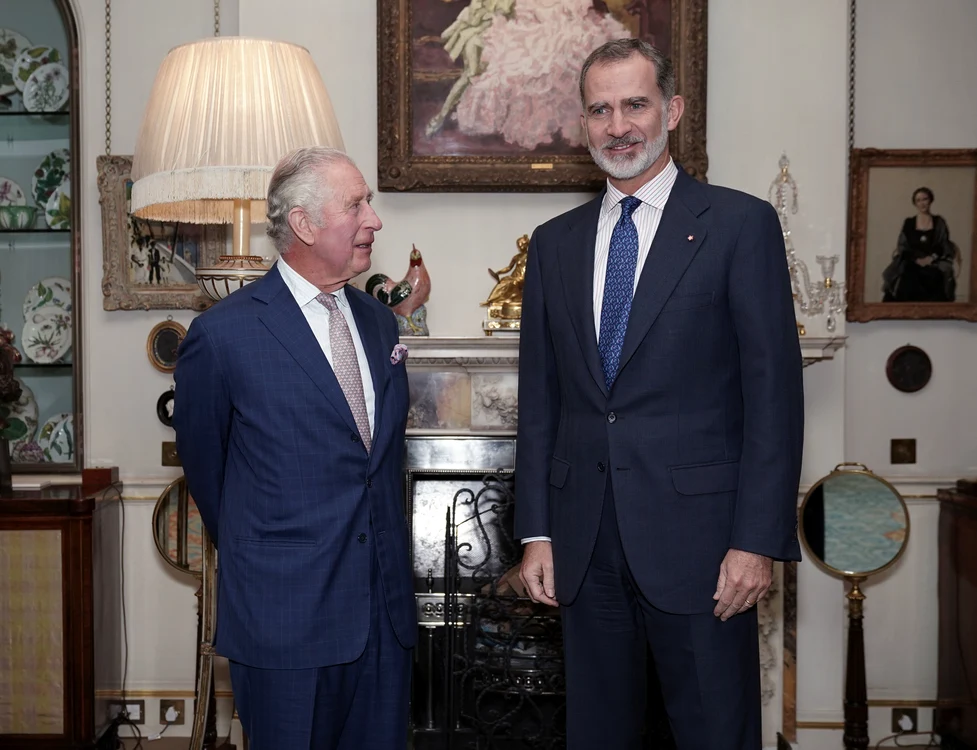 Regele Charles și Regele Felipe, Getty