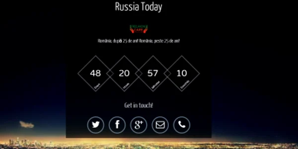 russia today in romana foto captura