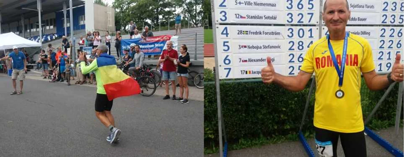 Daniel Truşcă - ultramaratonist - recordman-ul României şi Cehiei - cursa de 48 de ore - cea mai lungă cursă străbătută de un român Foto Adevărul