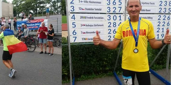 Daniel Truşcă - ultramaratonist - recordman-ul României şi Cehiei - cursa de 48 de ore - cea mai lungă cursă străbătută de un român Foto Adevărul