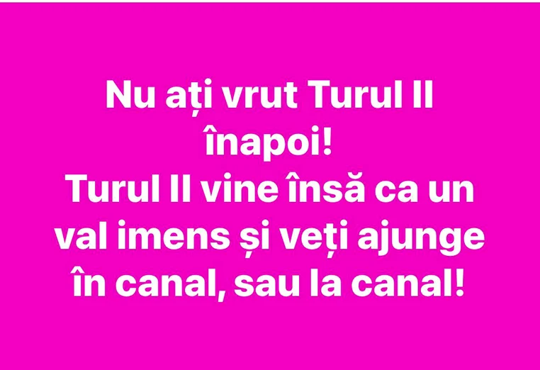 Postarea făcută de actorul Mihai Mălaimare. FOTO Facebook
