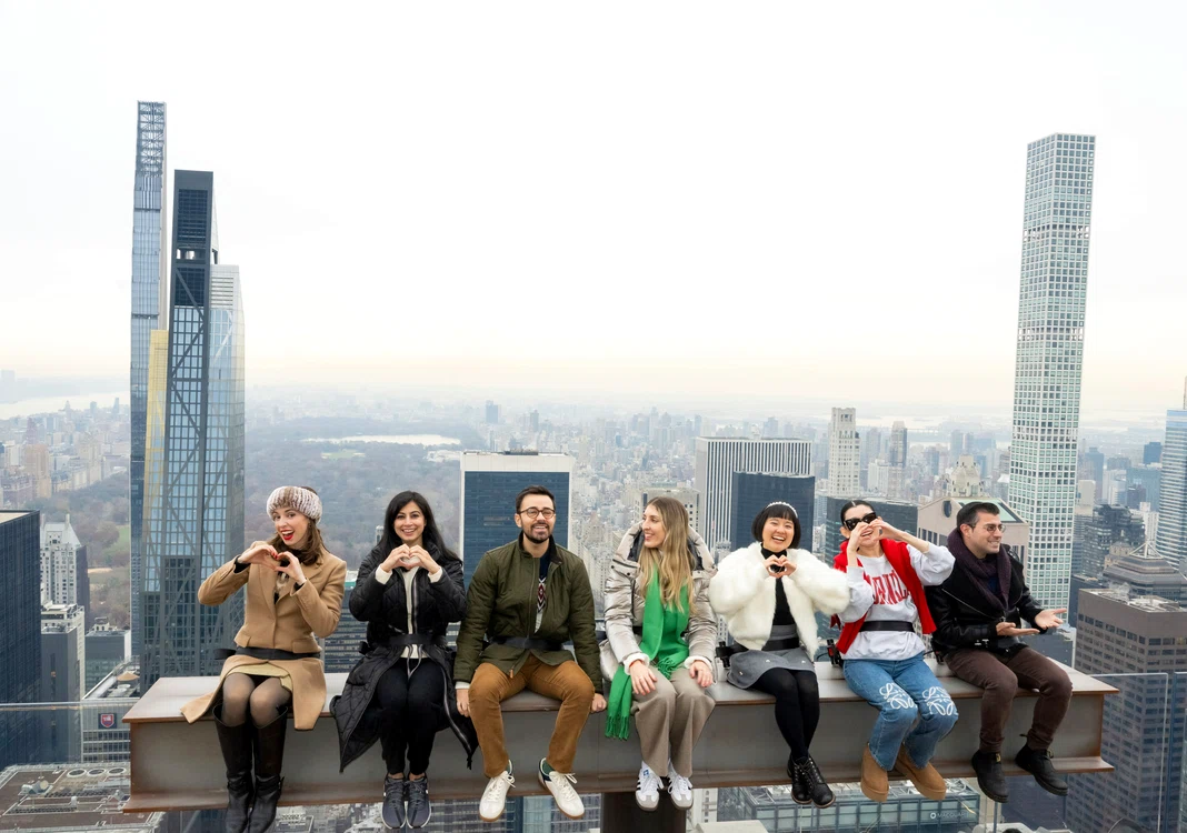 „Top of the Rock: The Beam” din New York