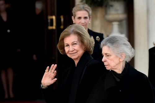 Regina Sofia și Prințesa Irene. FOTO: Getty Images
