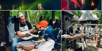 Muzeul Astra din Sibiu la Noaptea Muzeelor Foto Colaj jpg