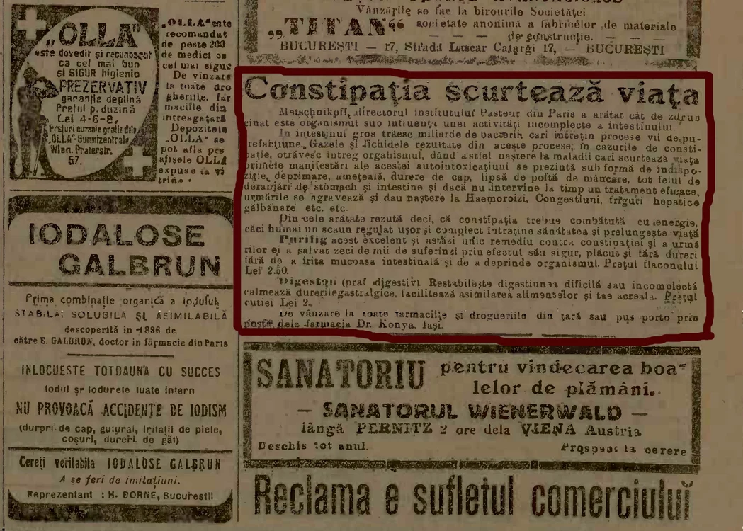 Reclama, ieri ca și astăzi, rămâne sufletul comerțului