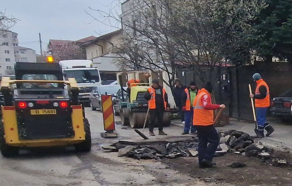 Primarul Sectorului 4 anunță când va începe asfaltarea străzilor