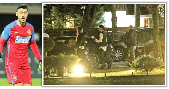 Fotbalistul şi ceilalţi jucători ai Stelei au plecat spre miezul nopţii din local