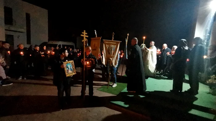 Slujba de Înviere de la Biserica Ucraineană din Timişoara FOTO Ş.Both