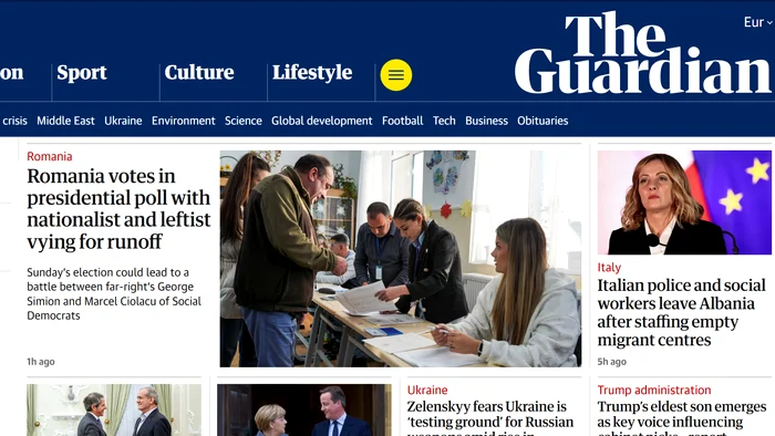 Alegerile prezidențiale 2024, un moment de răscruce pentru România FOTO The Guardian