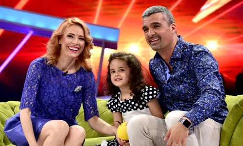Aurelian Temişan, Monica Davidescu şi fiica lor Dora vor juca într o scenetă la emisiunea "Next Star" jpeg