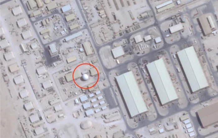 Imagini prin satelit ale bazei americane din Qatar lovită de Iran FOTO Captură Planet Labs