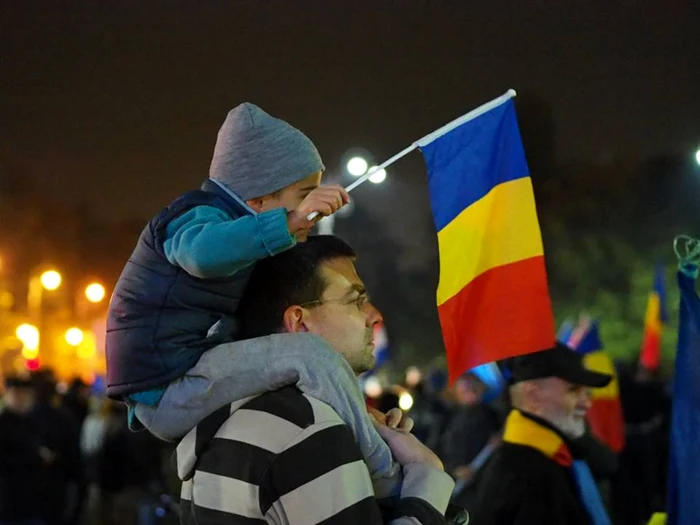 Protest în Piaţa Victoriei, 1 octombrie 2017 FOTO Mihnea Dumitru