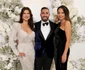 Monica, în cea de-a doua rochie de mireasă alături de Valeriu Gheorghiță și Andreea Raicu foto: Instagram 