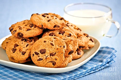 chocolate chip cookies and milk elena elisseeva jpeg