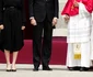 Regina Letizia, Regele Felipe și fiicele lor, Prințesa Leonor și Infanta Sofia la întâlnirea cu Papa Leon FOTO FOTO Casa Regală spaniolă (7) jpg