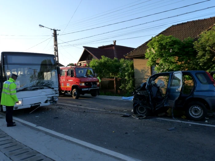 Accident cu doi morti in Maramures