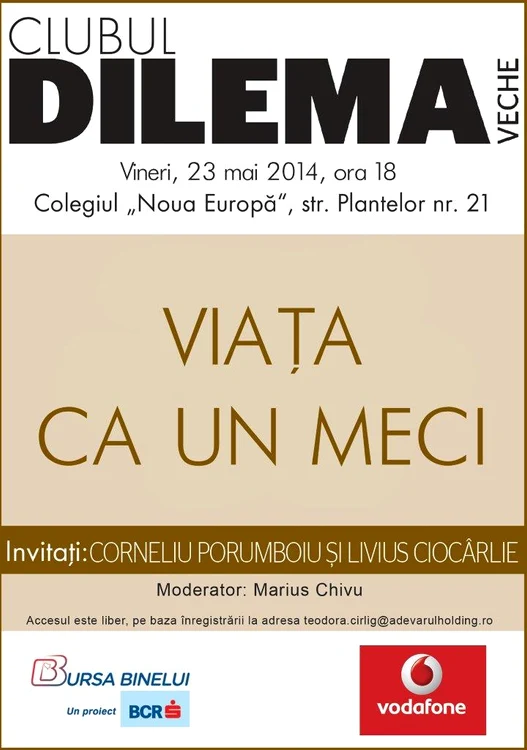 Club Dilema veche de mai   Viaţa ca un meci jpeg