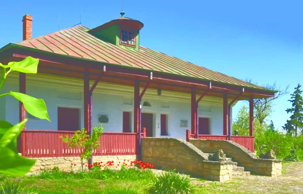 Conacul Negruzzi din lunca Prutului (foto: Muzeul Național al Literaturii Române Iași)