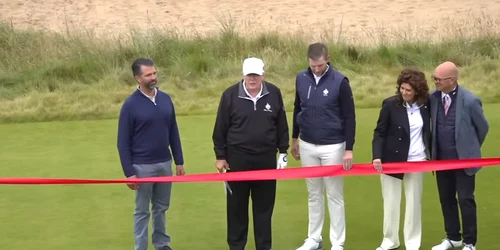 donald trump teren golf scoţia captura video png