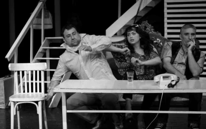 De la stânga la dreapta: Cristian Todică, Irina Grăjdeanu şi Sorin Ghiorghe FOTO tvipopa
