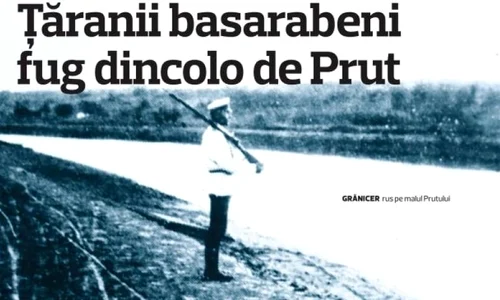 Impactul anexării Basarabiei la Imperiul rus: Ţăranii basarabeni fug dincolo de Prut jpeg