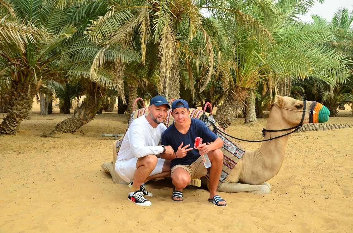 Nicuşor şi Alex au stat doar 3 zile în Dubai, dar s-au distrat pe cinste