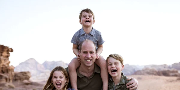 fotografie de Ziua Tatălui cu Prinţul William foto Instagram