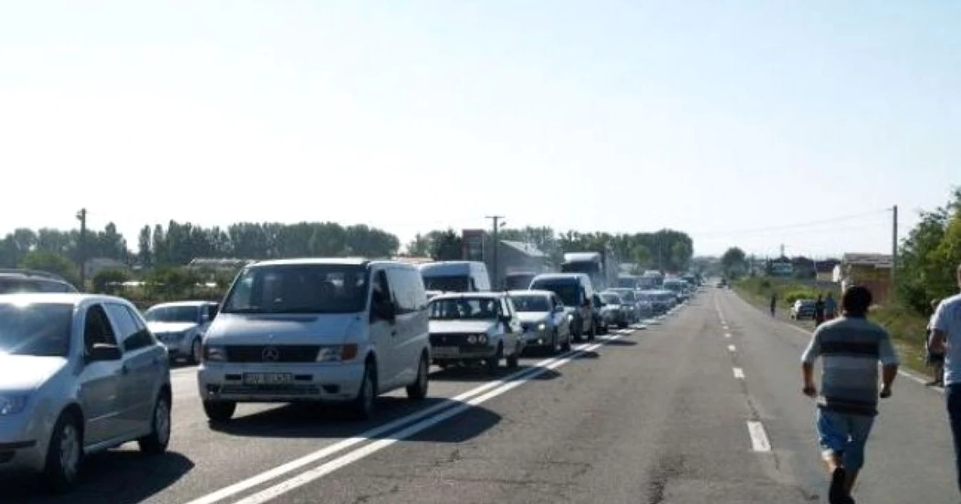 Accidentul s-a petrecut pe DN1B, Ploieşti - Buzău. FOTO arhivă Adevărul Ploieşti