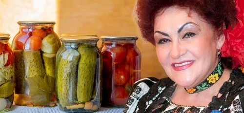 Elena Merișoreanu are cămara plină cu provizii pentru iarnă