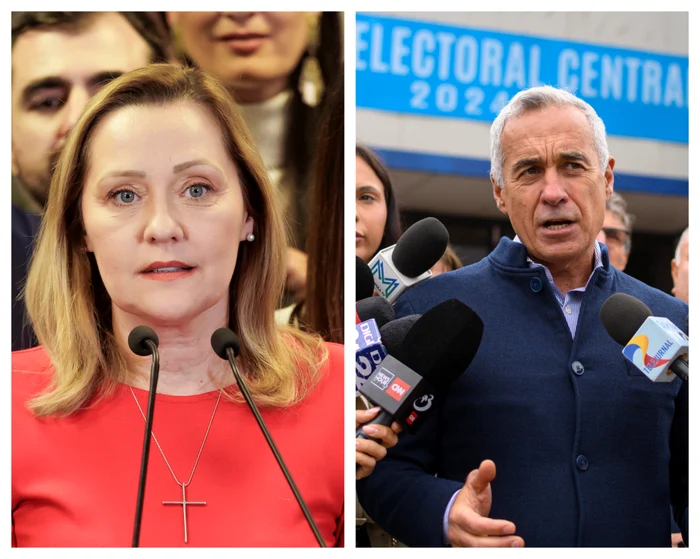 Cu cine ar vota românii în turul doi/FOTO: Colaj foto Mediafax și Inquam photos