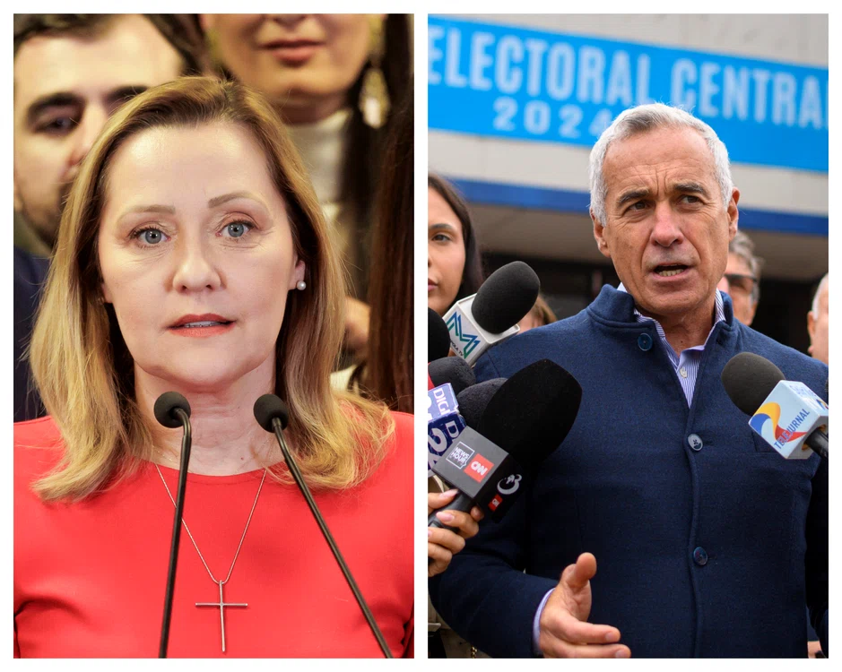 Cu cine ar vota românii în turul doi/FOTO: Colaj foto Mediafax și Inquam photos
