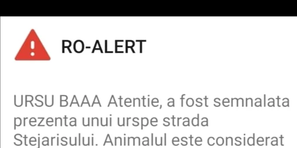 ro alert ursu baa