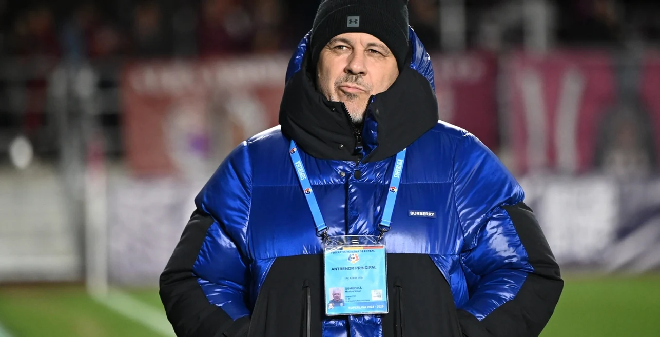 Marius Șumudică cere timp pentru a redresa echipa. Foto Sportpictures
