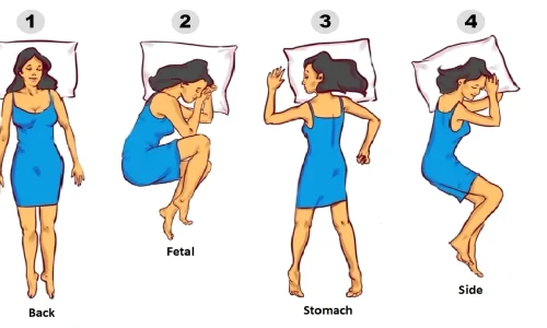 sleeping position personality test jpg