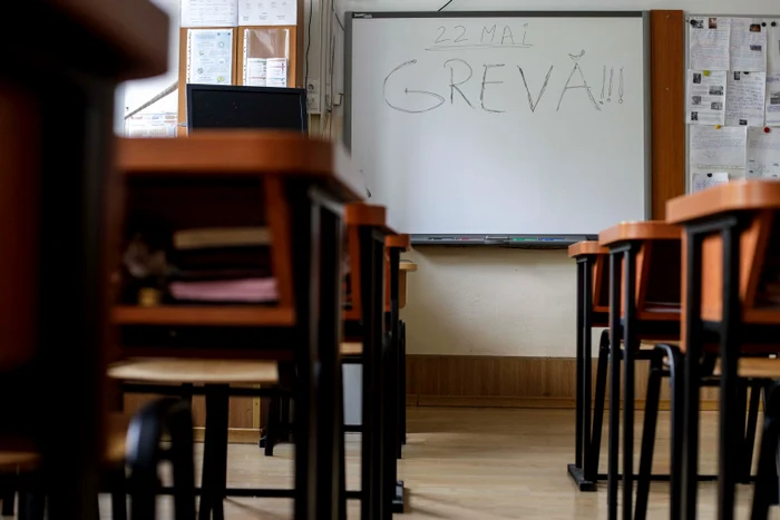 Greva profesorilor începută pe 22 mai continuă FOTO Inquam Photos Octav Ganea