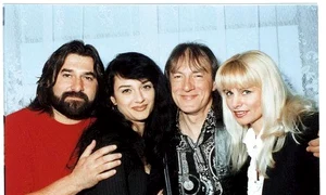 Anca Țurcașiu, alături de Gigi Gheorghiu (stânga), Mihai Constantinescu și Aanastasia Lazariuc jpeg