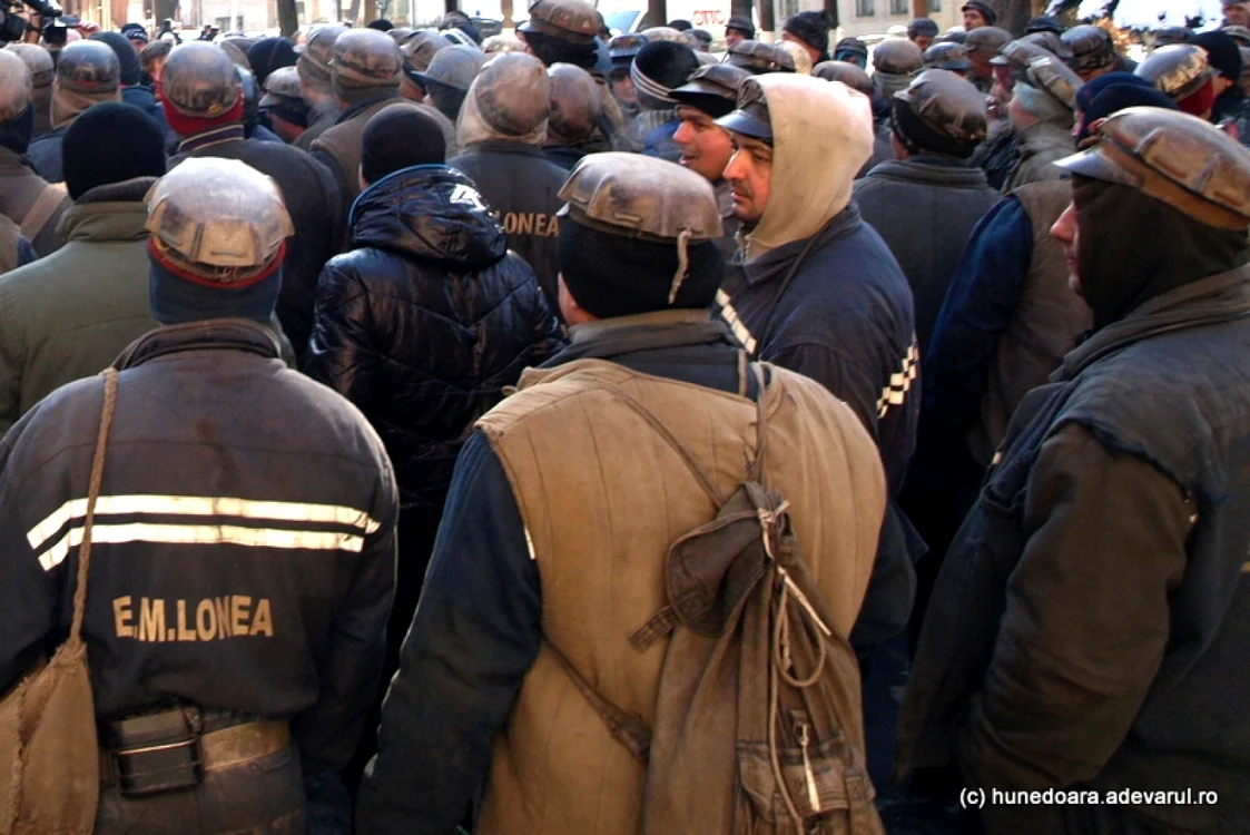 Mineri angajaţi în cadrul CEH. FOTO: Daniel Guţă. ADEVĂRUL.