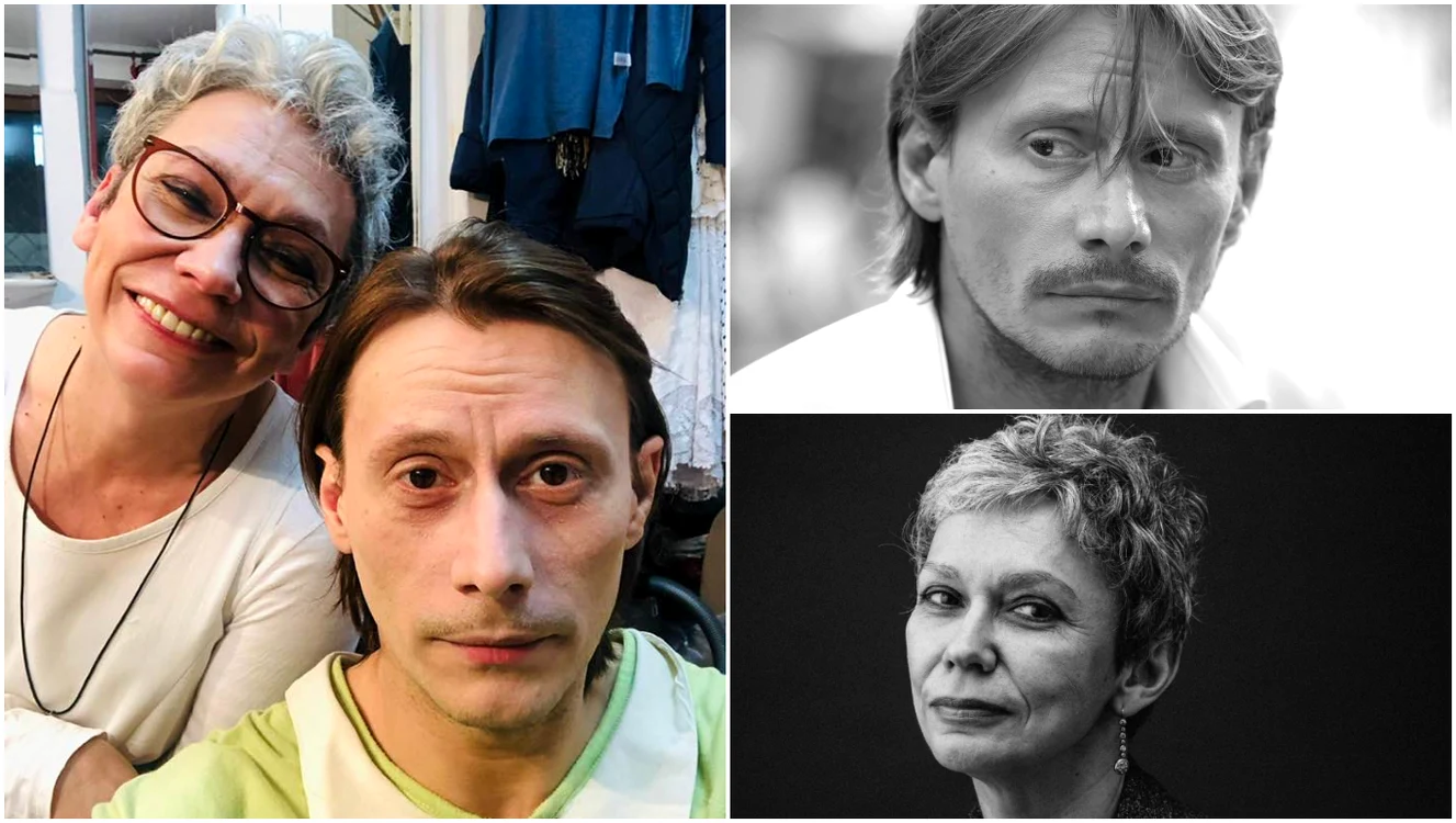 Cei doi actori urcă pe scenă în „Oscar și Tanti Roz”. Foto: colaj/Facebook Oana Pellea/Marius Manole