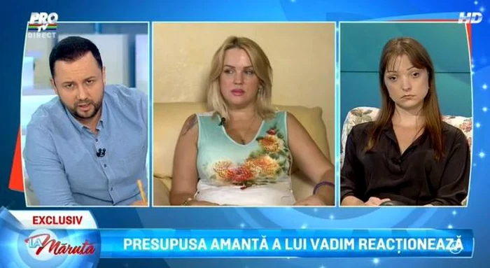 Presupusa amantă a lui Vadim Tudor a reacționat în direct, ”La Măruță”