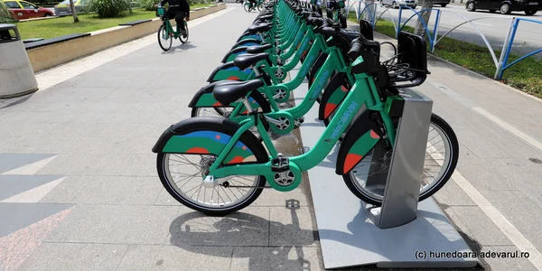 Bicicletele noi din Hunedoara Foto Daniel Guță ADEVĂRUL (4) JPG