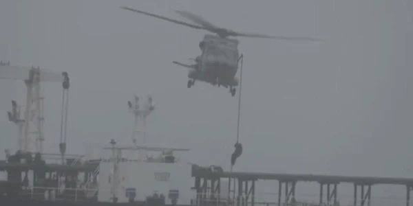 intervenţie franceză în Atlantic captură video X Emmanuel Macron jpg