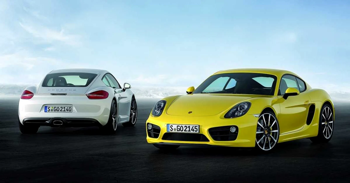 Porsche Cayman şi Cayman S - FOTO Carscoop