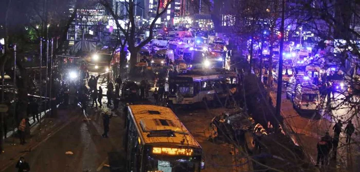 Explozie la Ankara, Turcia. FOTO AP