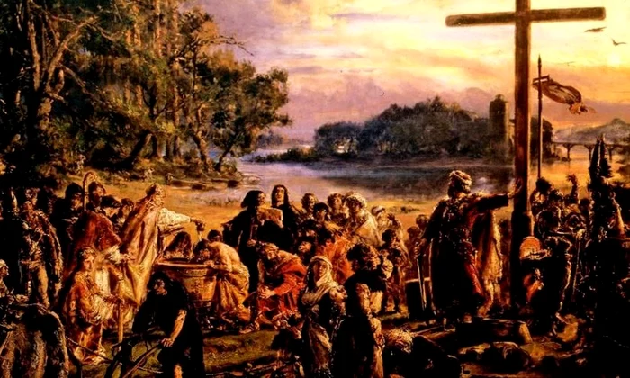 Botezul ducelui Mieszko  Marele pas al Poloniei jpeg