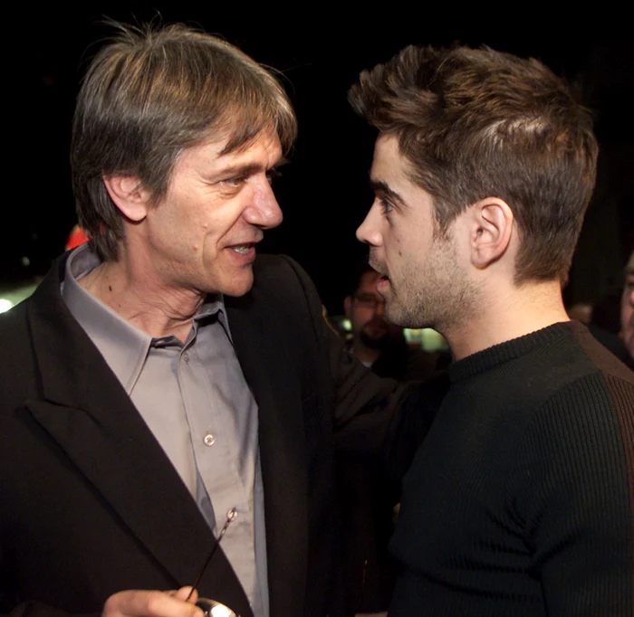 Marcel Iureș, alături de Colin Farrell la premiera filmului „Hart's War”, pe 12 februarie 2002