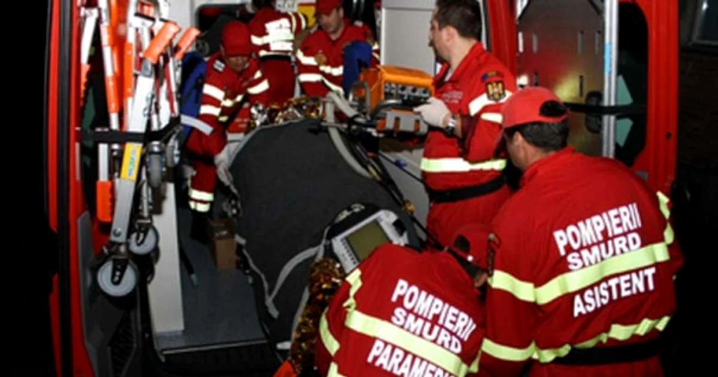 Victimele au fost transportate la Spitalul din Slatina (foto arhiva)